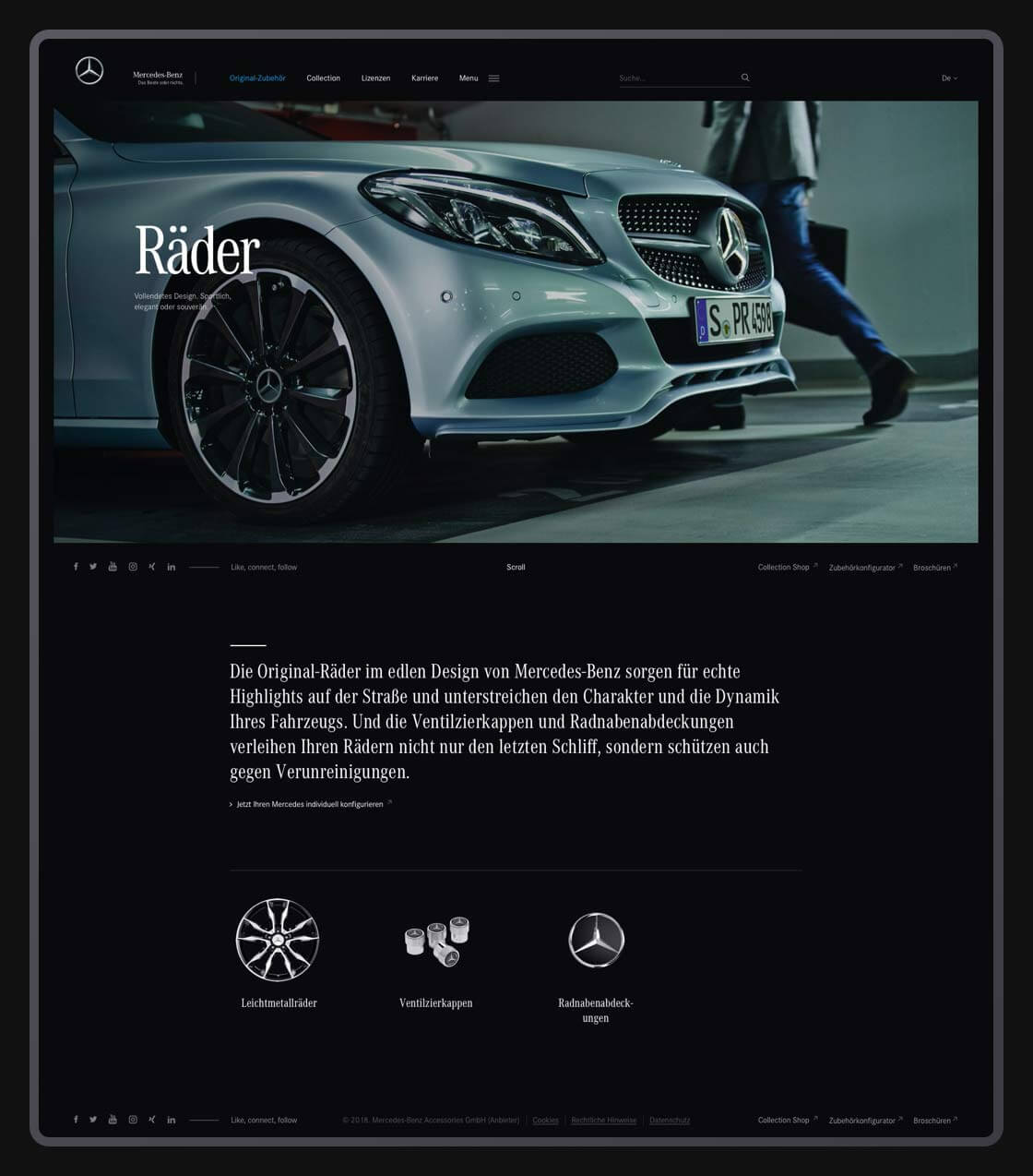 Mercedes Benz Customer Solutions Corporate Website Full Moon Group