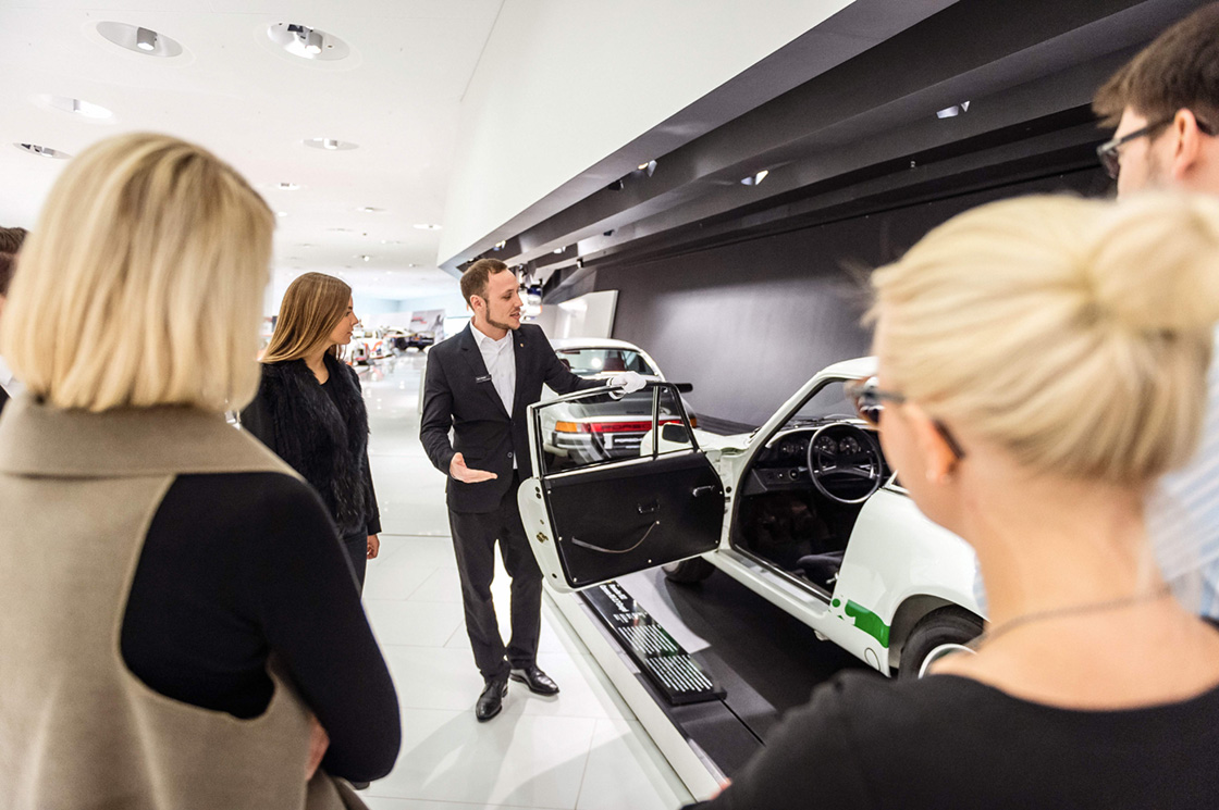  Referenz - Porsche Museum - Gestión de invitados