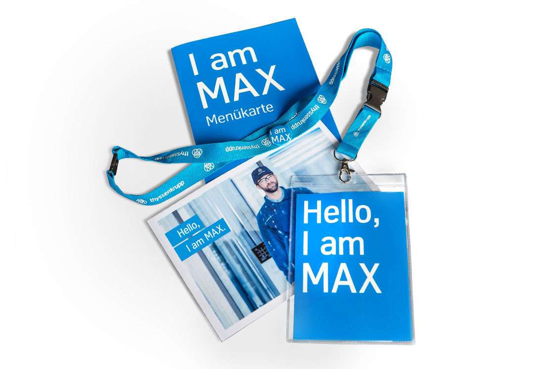  Referenz - thyssenkrupp - „Hello, I am MAX!“